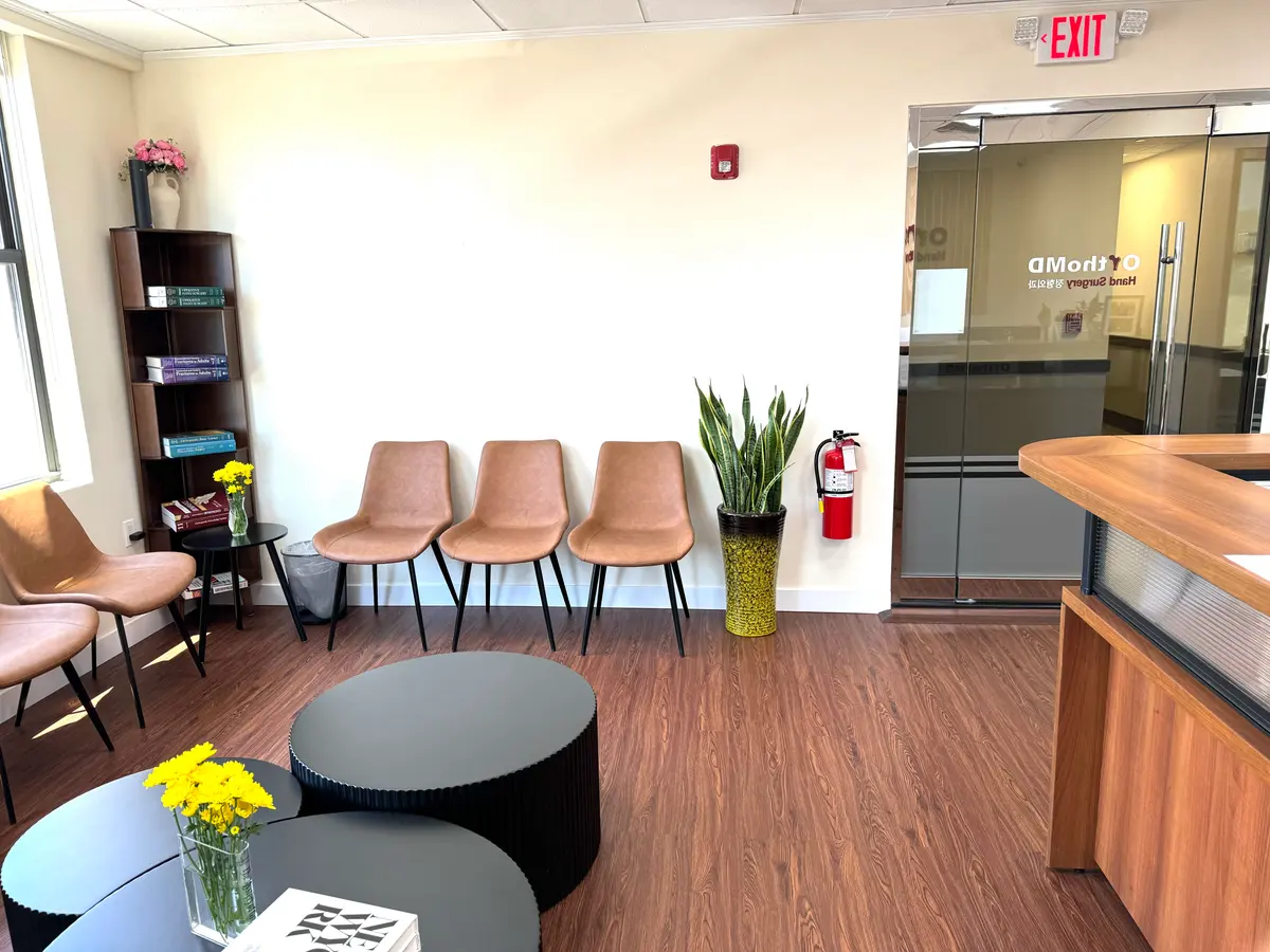 Patient waiting area